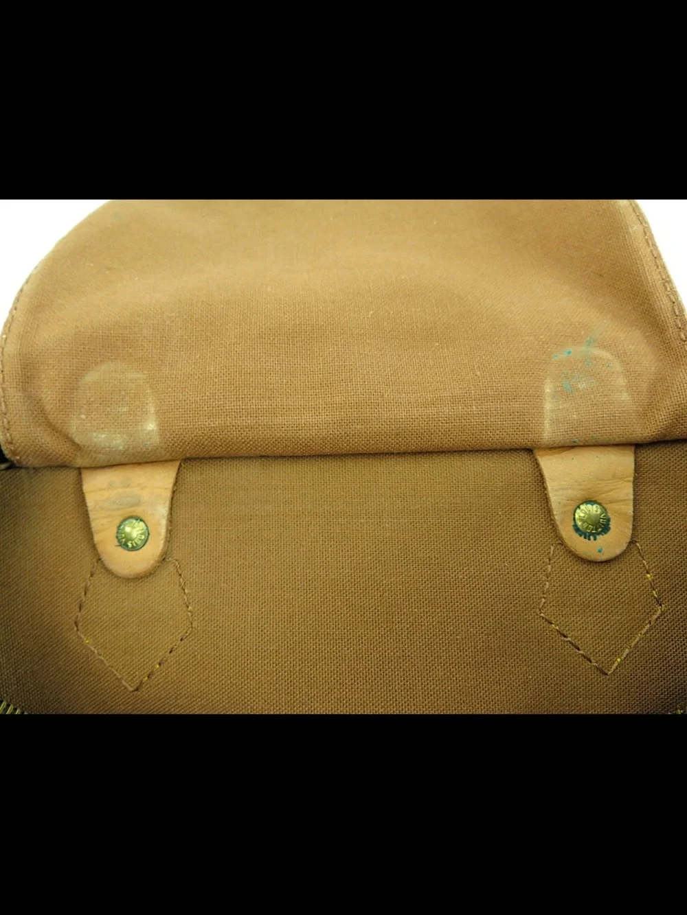 Louis Vuitton Monogram Small Handheld Satchel - Brown/Gold Trim